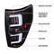 Spec-D Tuning TAIL LIGHTS WITH WHITE LED BAR MATTE BLACK HOUSING AND CLEAR LENS, 2PK LT-F15009JMLED-G2-TM - alternate 7
